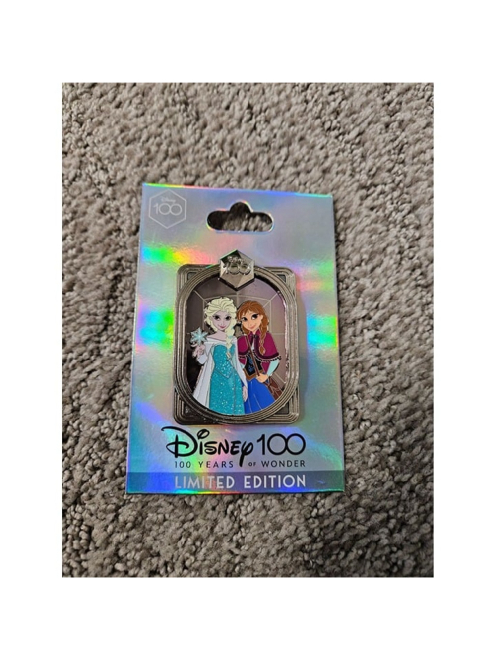 Frozen DEC 100 Years of Wonder Pin LE 400